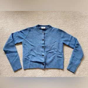 MadHappy collaborated with Major League Baseball Blue Wool Blend Cardigan - M